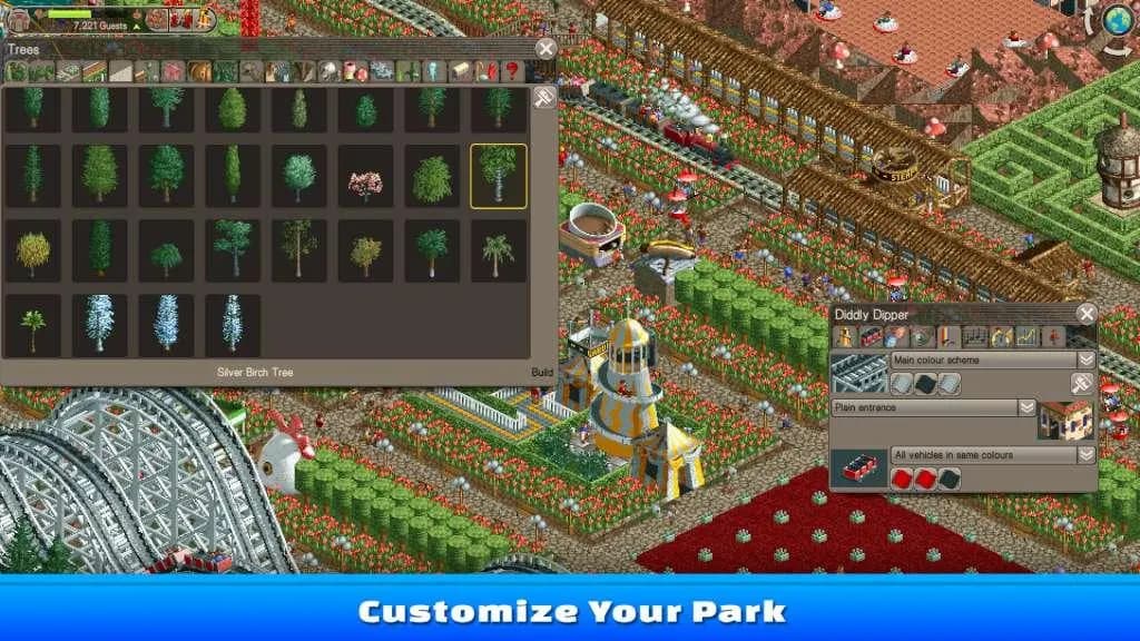 RollerCoaster Tycoon Classic STEAM KLUCZ — zrzut ekranu 4
