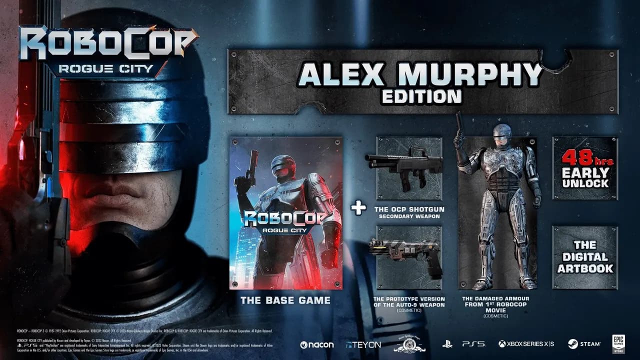 ROBOCOP: ROGUE CITY ALEX MURPHY EDITION Xbox Series X/S — zrzut ekranu 1 z 6