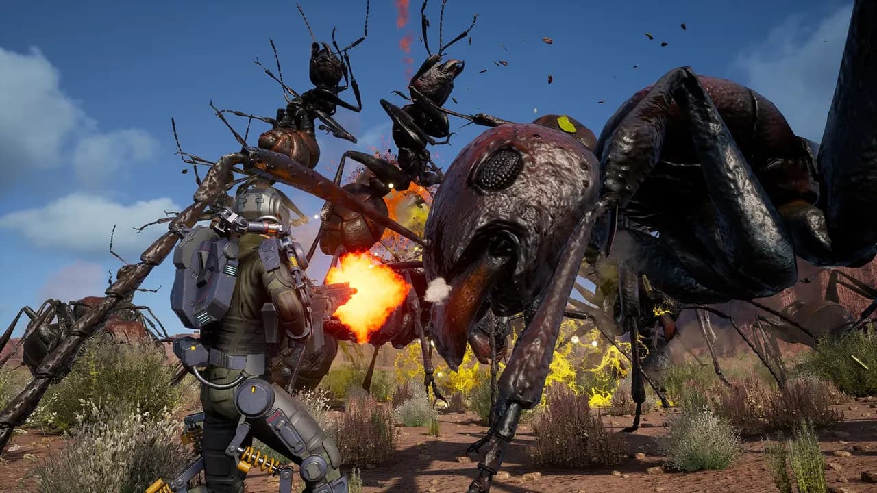 EARTH DEFENSE FORCE IRON RAIN Steam — zrzut ekranu 1 z 6