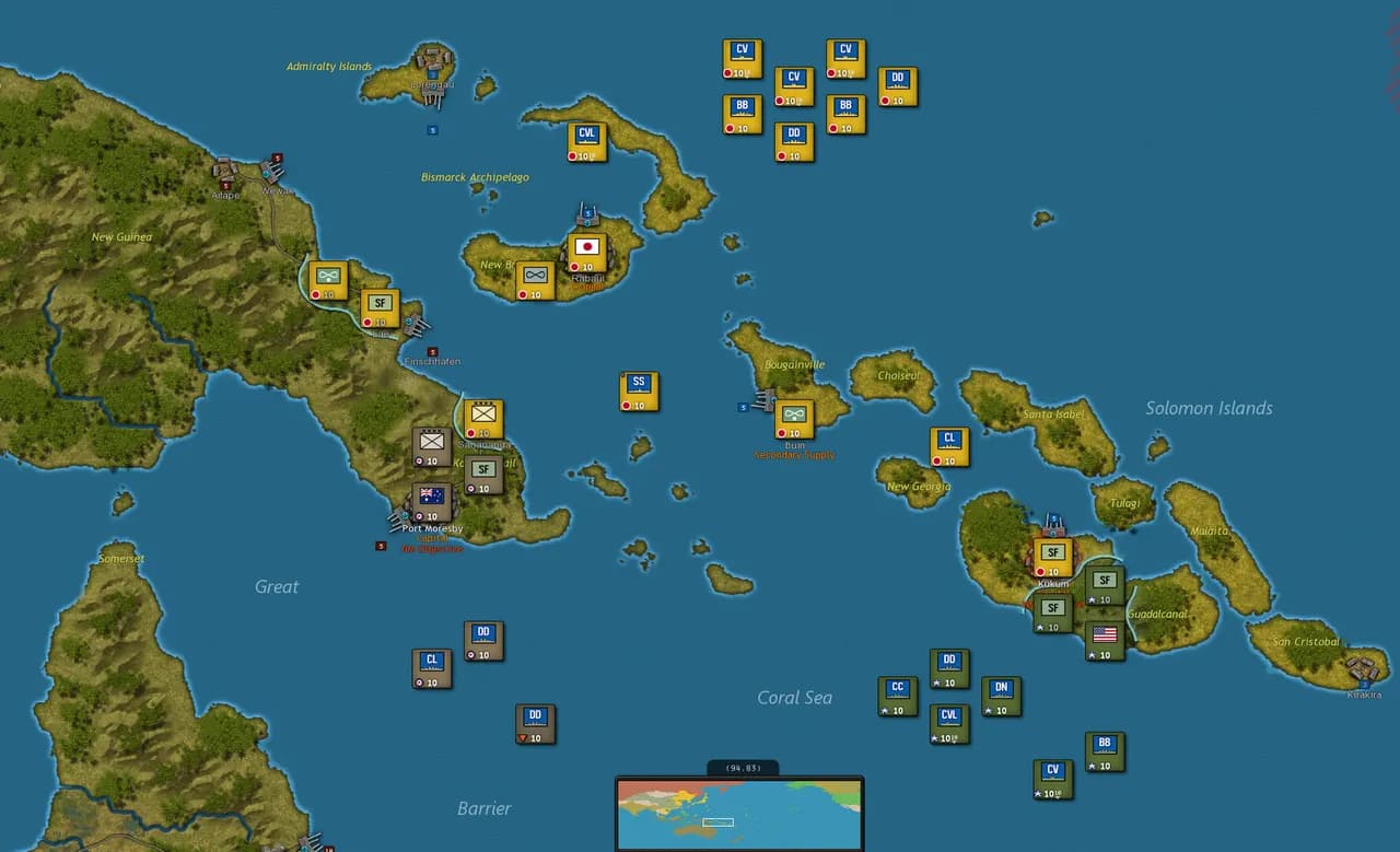 STRATEGIC COMMAND WWII WAR IN THE PACIFIC Steam — zrzut ekranu 3