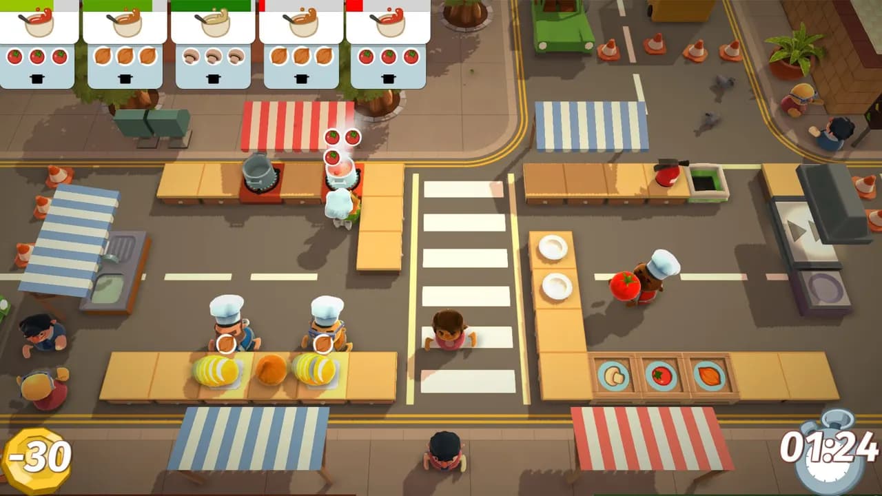 OVERCOOKED! 1+2 Xbox One & Series X/S — zrzut ekranu 1 z 6