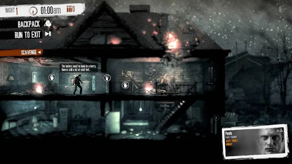 THIS WAR OF MINE: COMPLETE EDITION Xbox Series X/S — zrzut ekranu 1 z 6