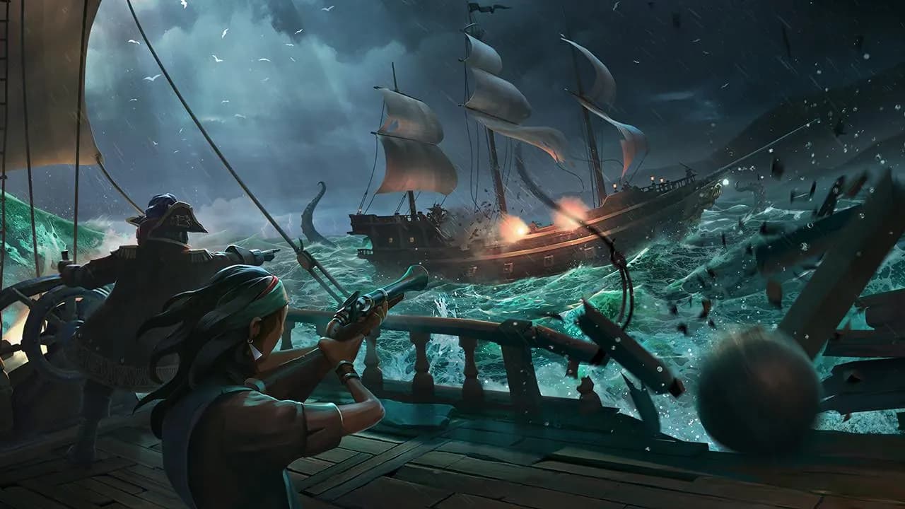 SEA OF THIEVES Xbox One & Series X/S — zrzut ekranu 1 z 4