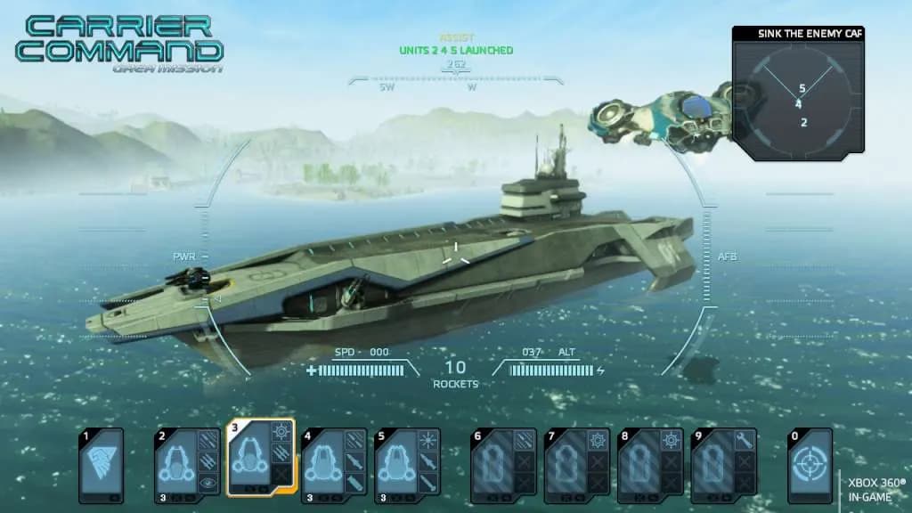 CARRIER COMMAND GAEA MISSION Steam — zrzut ekranu 5