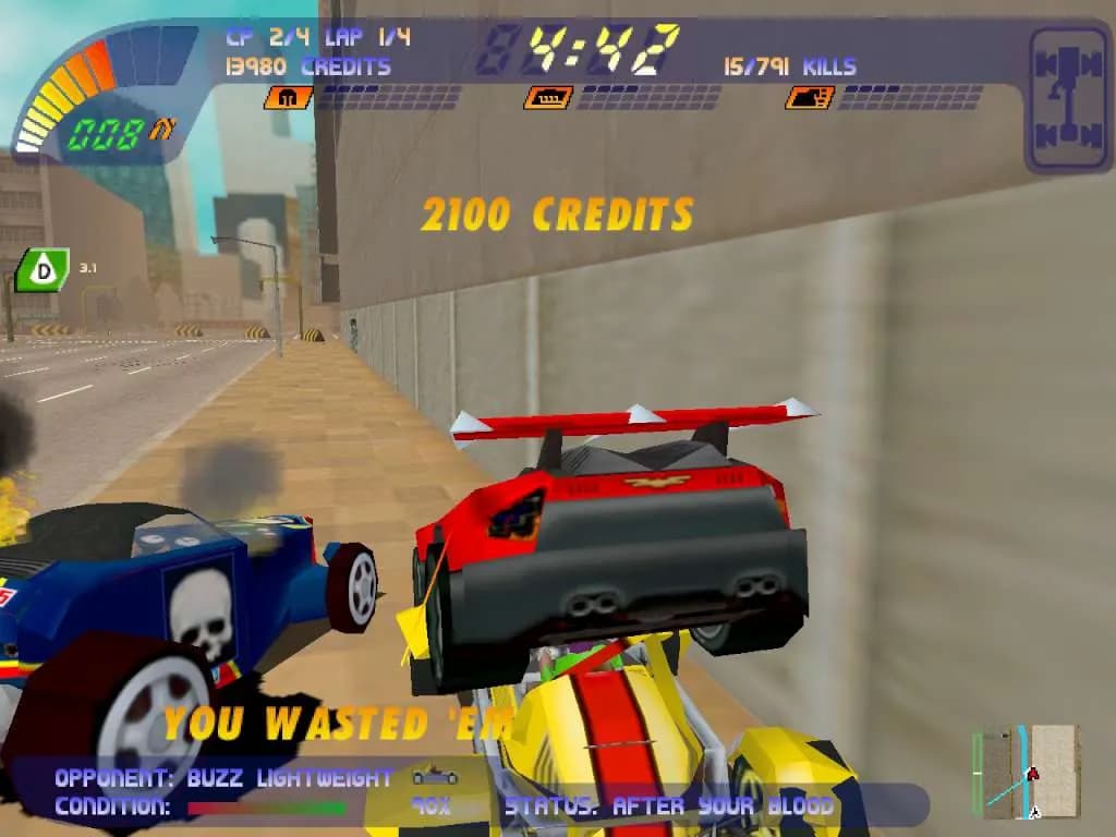 CARMAGEDDON 2 CARPOCALYPSE NOW Steam — zrzut ekranu 3