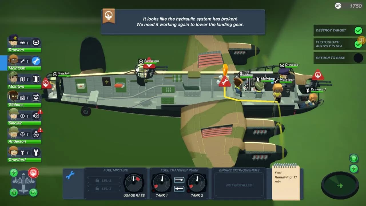 BOMBER CREW Xbox One & Series X/S — zrzut ekranu 1 z 5