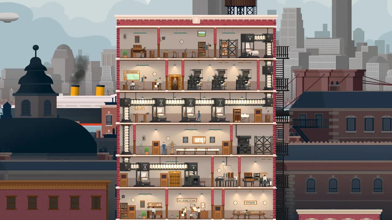 News Tower STEAM KLUCZ — zrzut ekranu 1 z 6