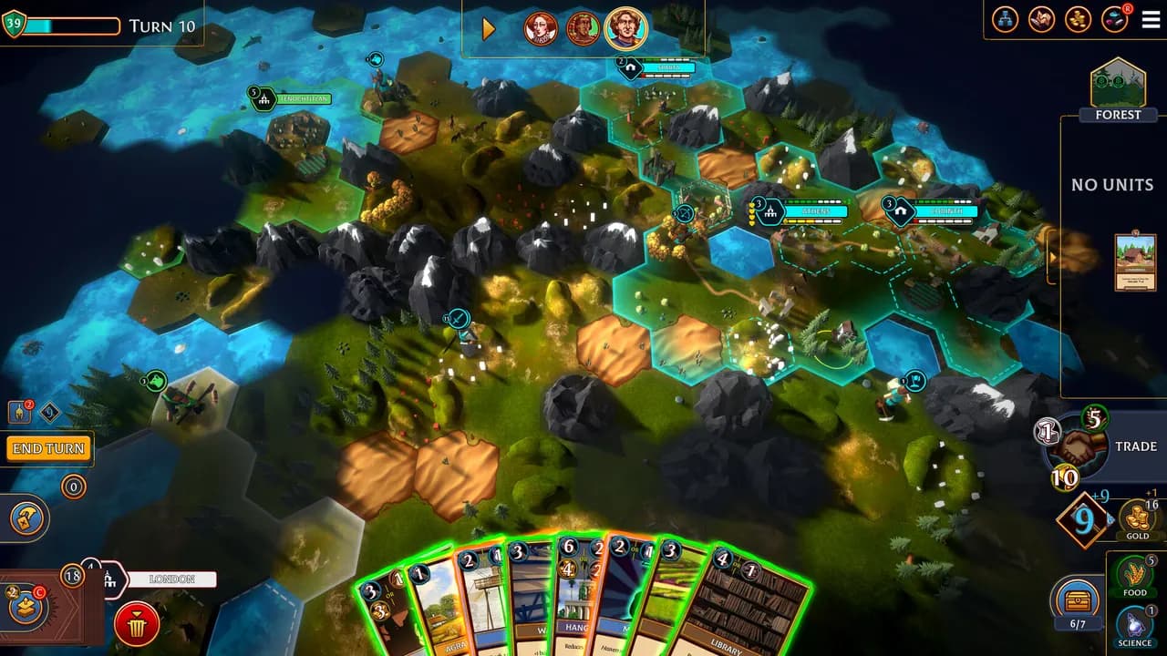 Hexarchy STEAM KLUCZ — zrzut ekranu 2