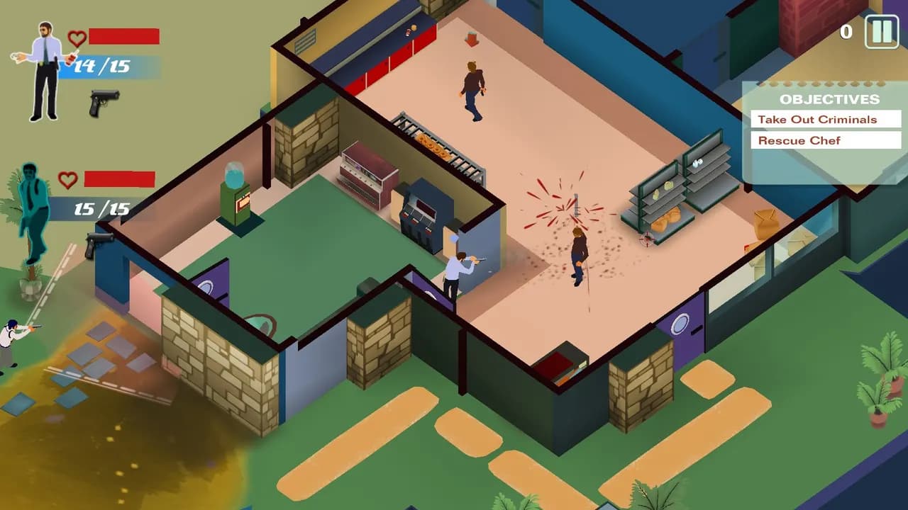 LA COPS Steam — zrzut ekranu 1 z 6