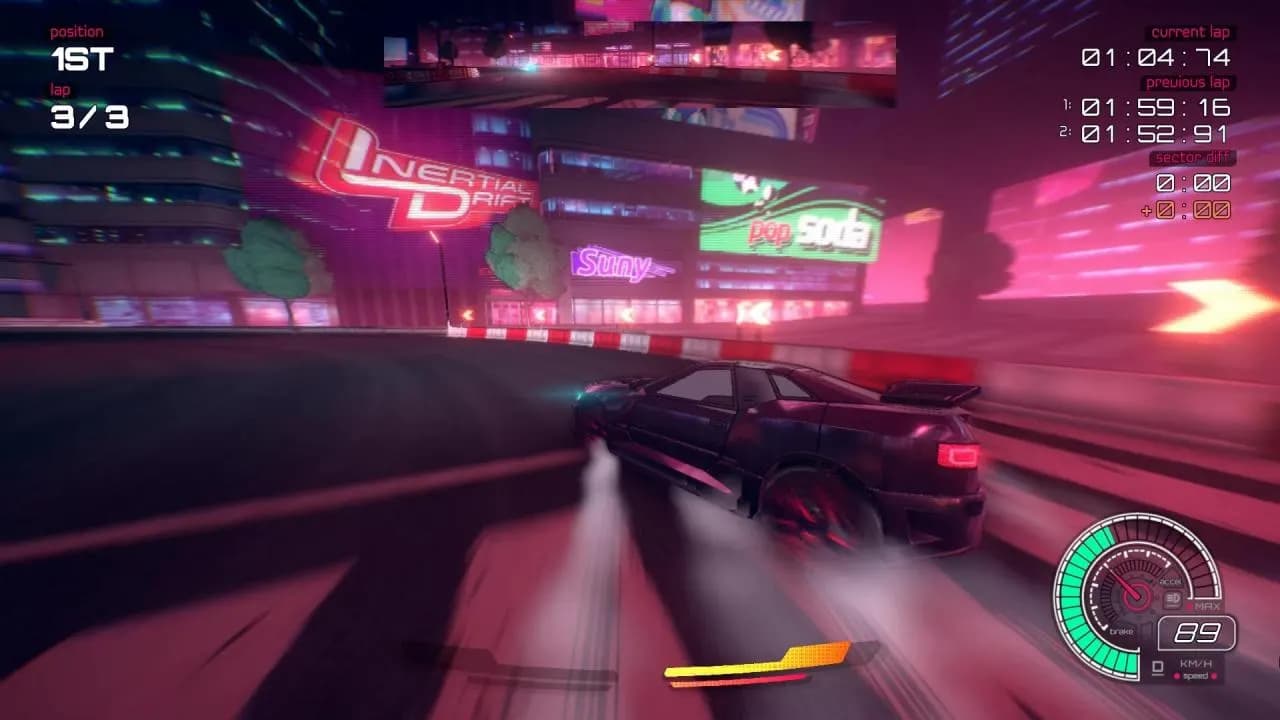 Inertial Drift — zrzut ekranu 1 z 6
