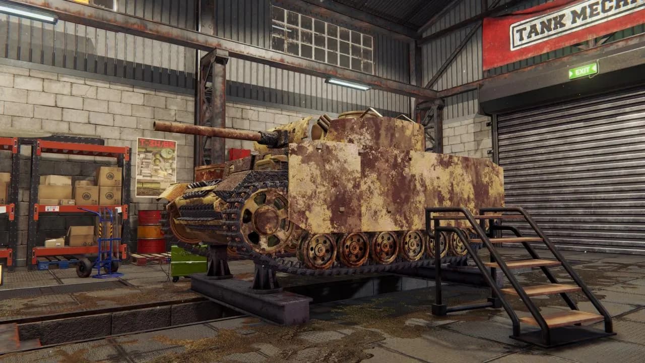 TANK MECHANIC SIMULATOR Steam — zrzut ekranu 3