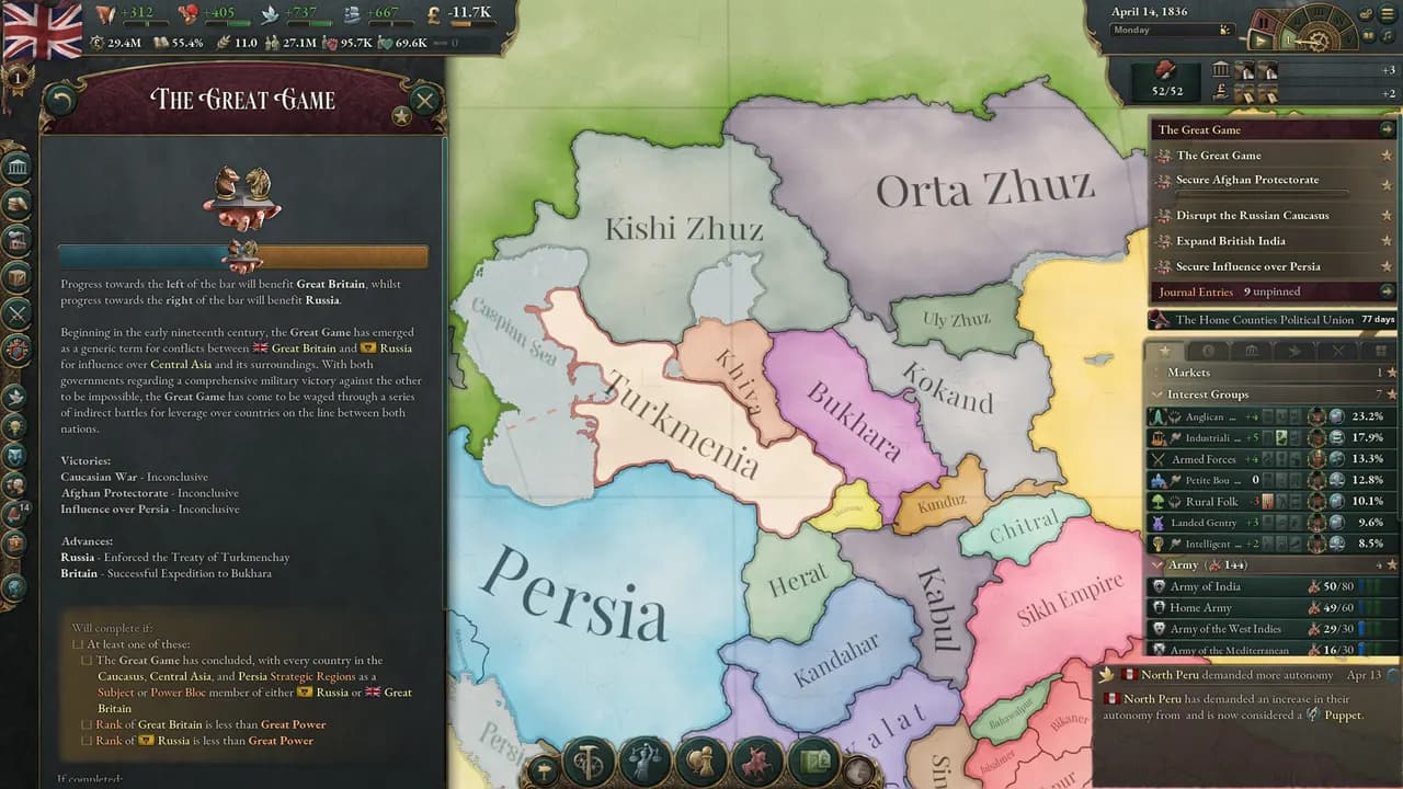 Victoria 3 - Sphere of Influence DLC STEAM KLUCZ — zrzut ekranu 4