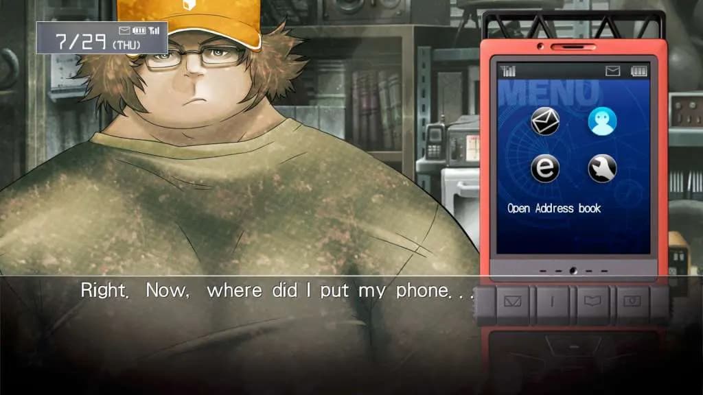 STEINS;GATE STEAM KLUCZ — zrzut ekranu 3
