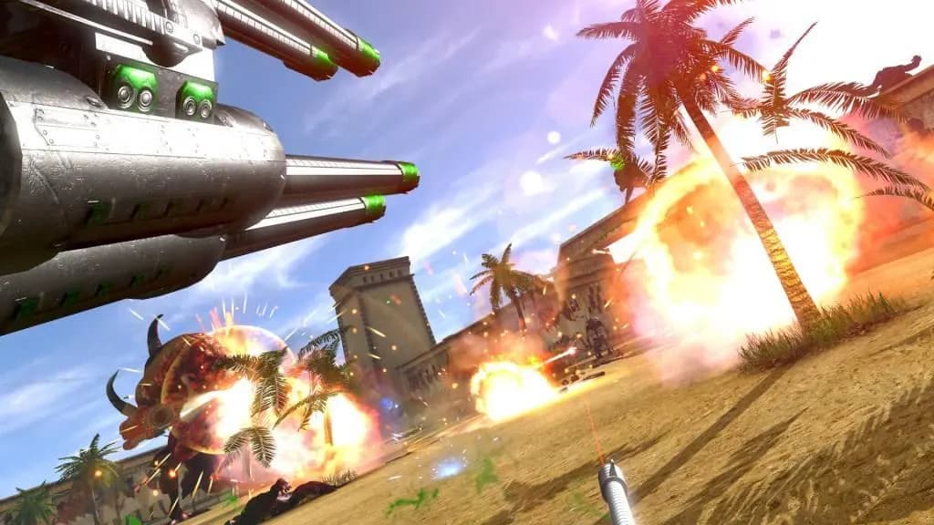 SERIOUS SAM VR THE FIRST ENCOUNTER Steam — zrzut ekranu 1 z 4