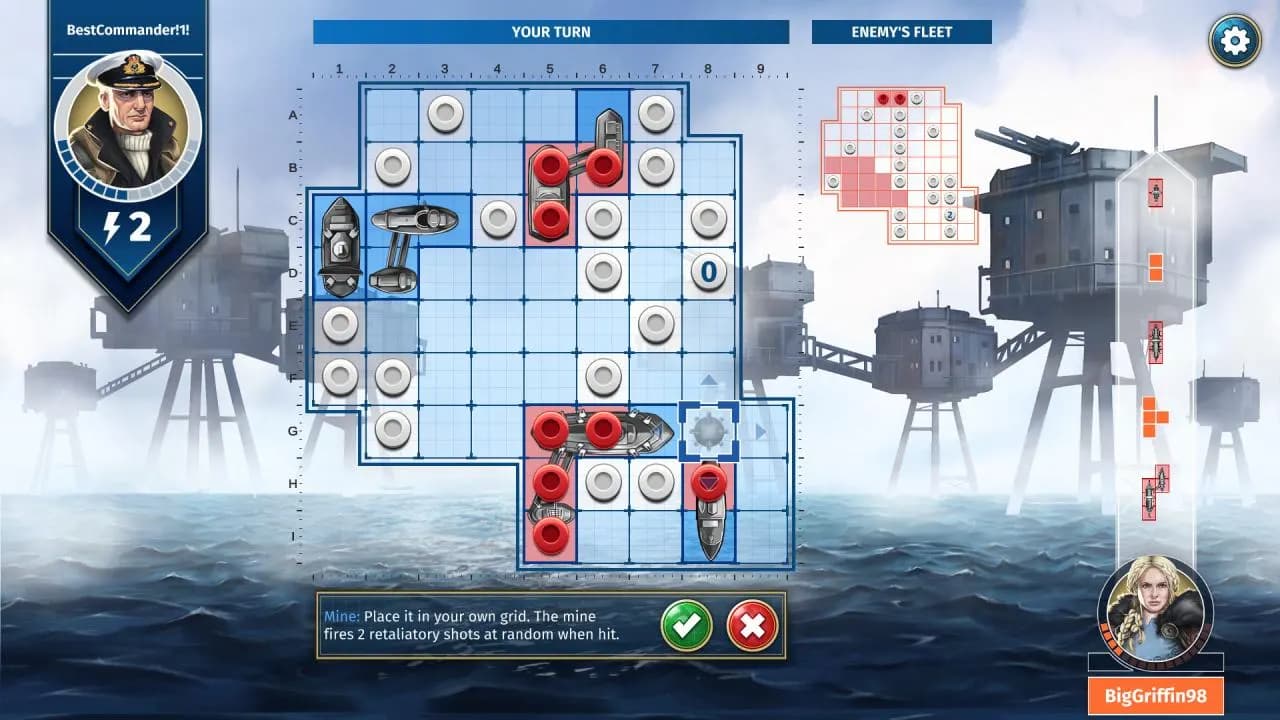 Hasbro's BATTLESHIP STEAM KLUCZ — zrzut ekranu 6