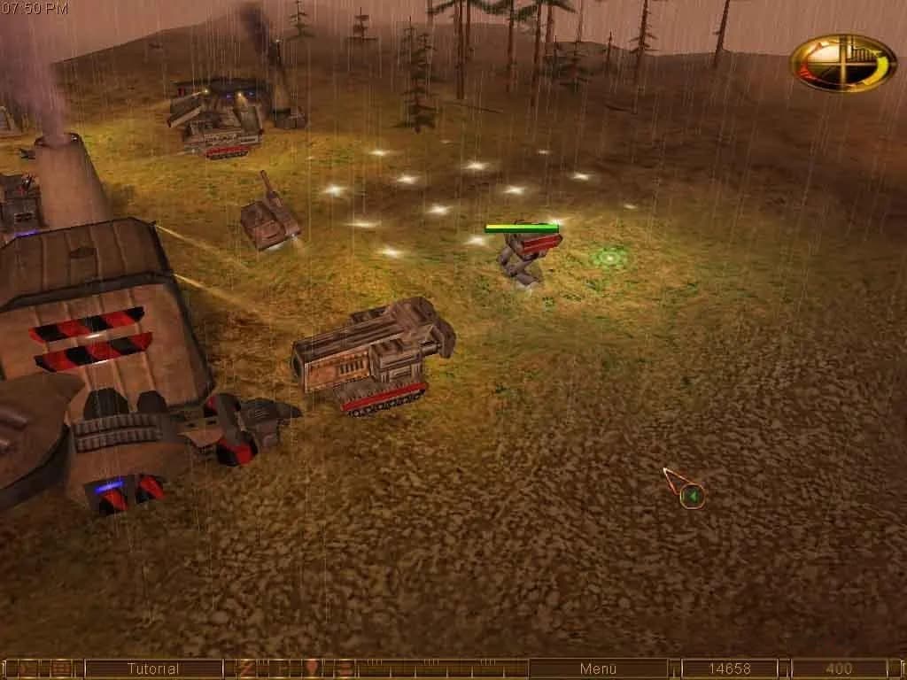 Earth 2150: Escape from the Blue Planet — zrzut ekranu 1 z 5