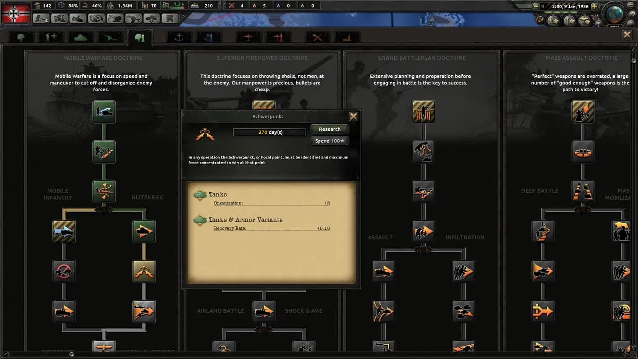 Hearts of Iron IV STEAM KLUCZ — zrzut ekranu 2