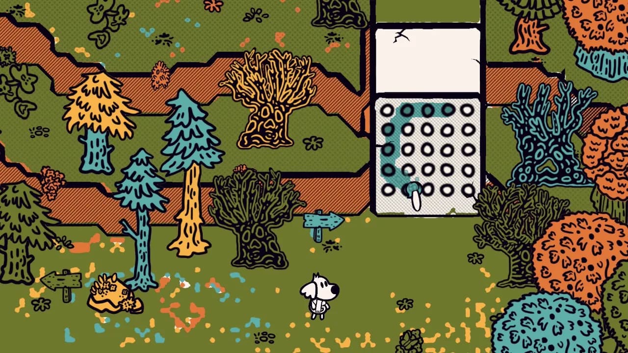Chicory: A Colorful Tale STEAM KLUCZ — zrzut ekranu 6
