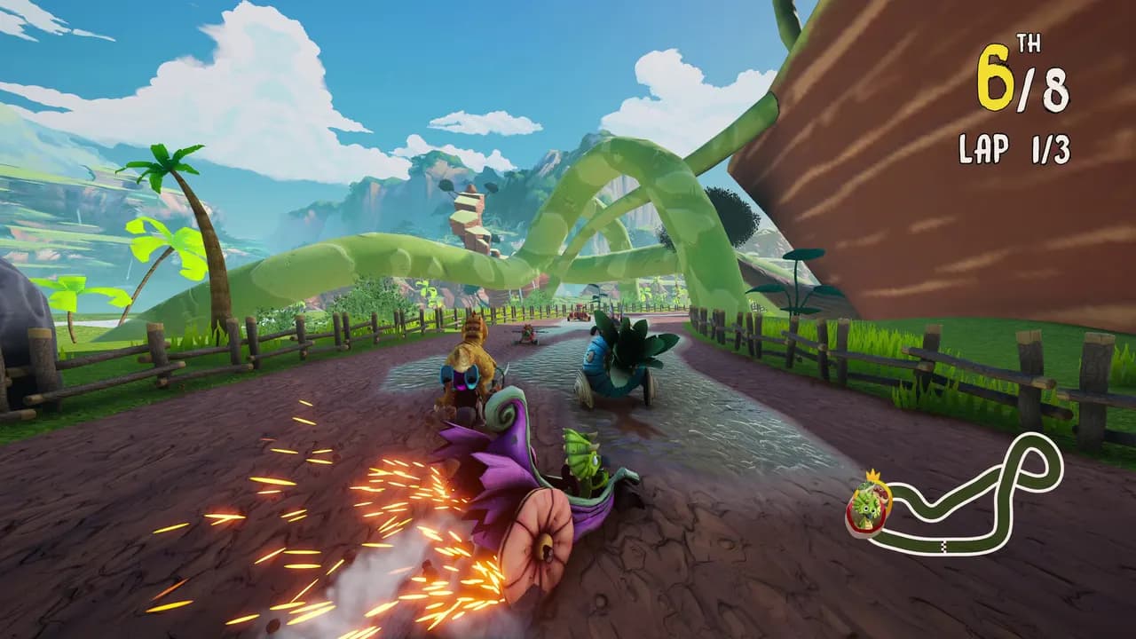 GIGANTOSAURUS DINO KART Xbox One & Series X/S — zrzut ekranu 4