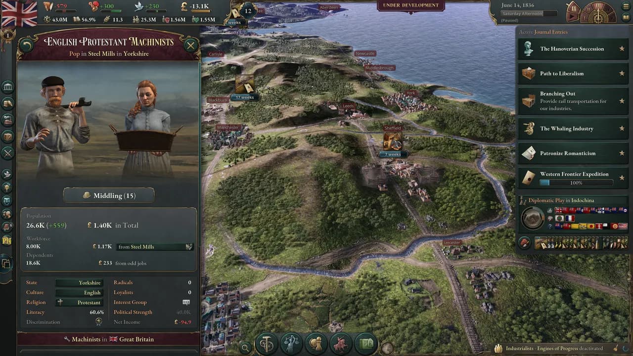 VICTORIA 3 III DAWN OF WONDER Steam — zrzut ekranu 4