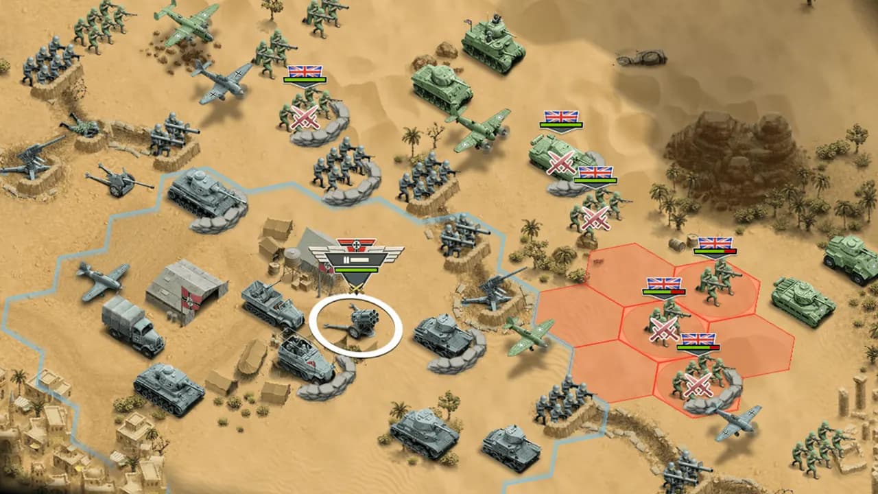 1943 DEADLY DESERT Steam — zrzut ekranu 2