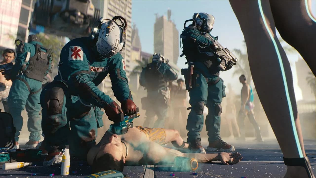 CYBERPUNK 2077 Xbox One & Series X/S — zrzut ekranu 1 z 6
