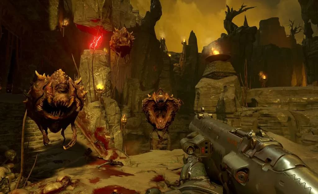 DOOM (1993) Xbox One & Series X/S — zrzut ekranu 1 z 5