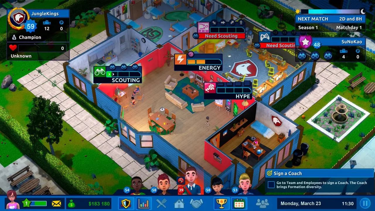 ESPORTS LIFE TYCOON Steam — zrzut ekranu 5