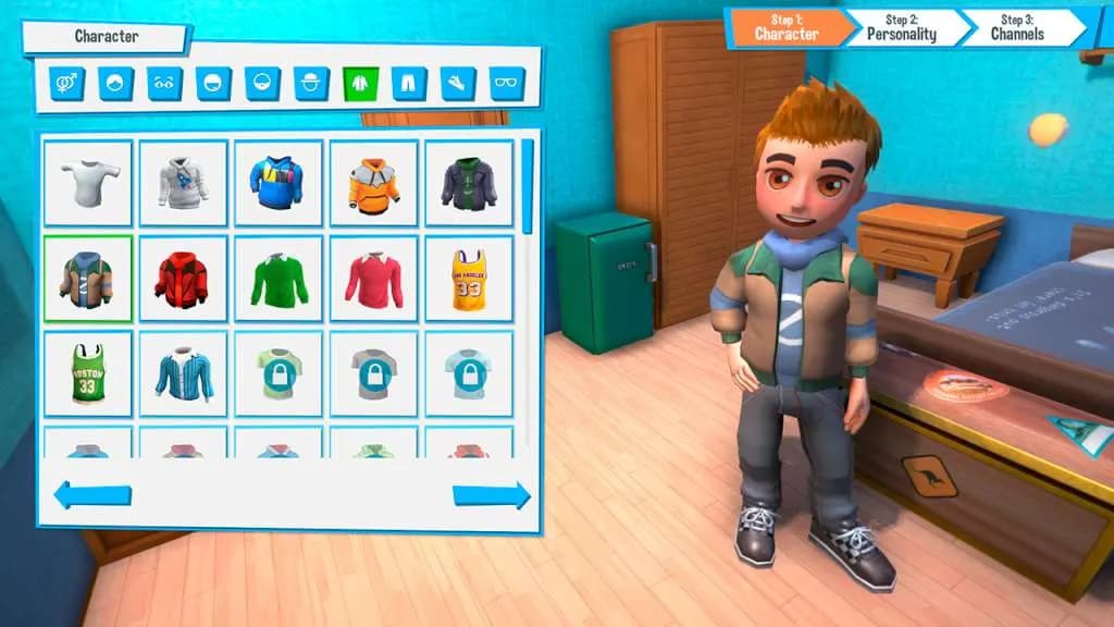 Youtubers Life STEAM KLUCZ — zrzut ekranu 1 z 6