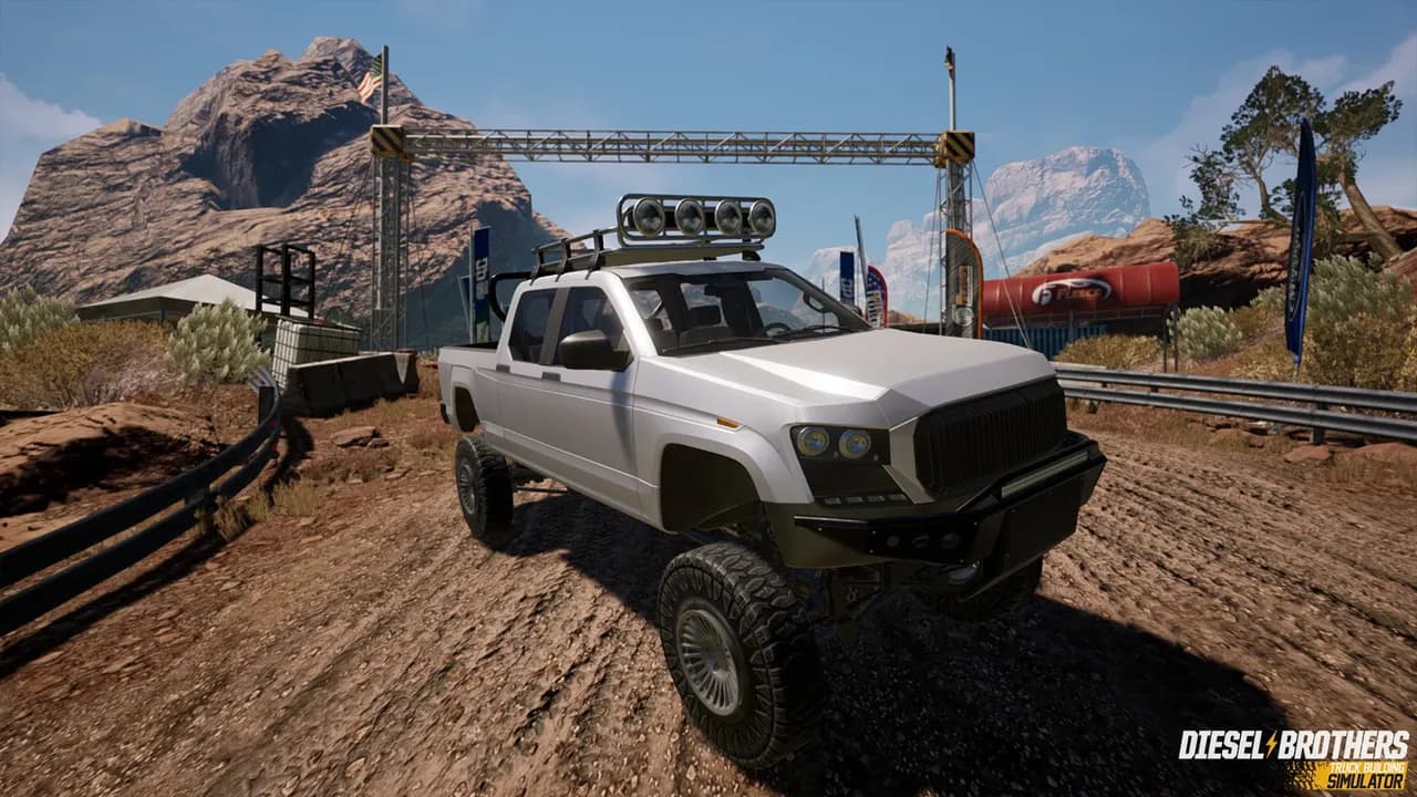 DIESEL BROTHERS TRUCK BUILDING SIMULATOR Steam — zrzut ekranu 2