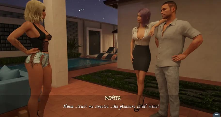 Sex Adventures - The Pool Party — zrzut ekranu 1 z 6