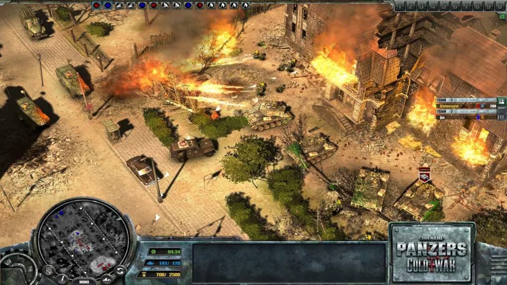 CODENAME PANZERS COLD WAR ZIMNA WOJNA Steam — zrzut ekranu 1 z 6