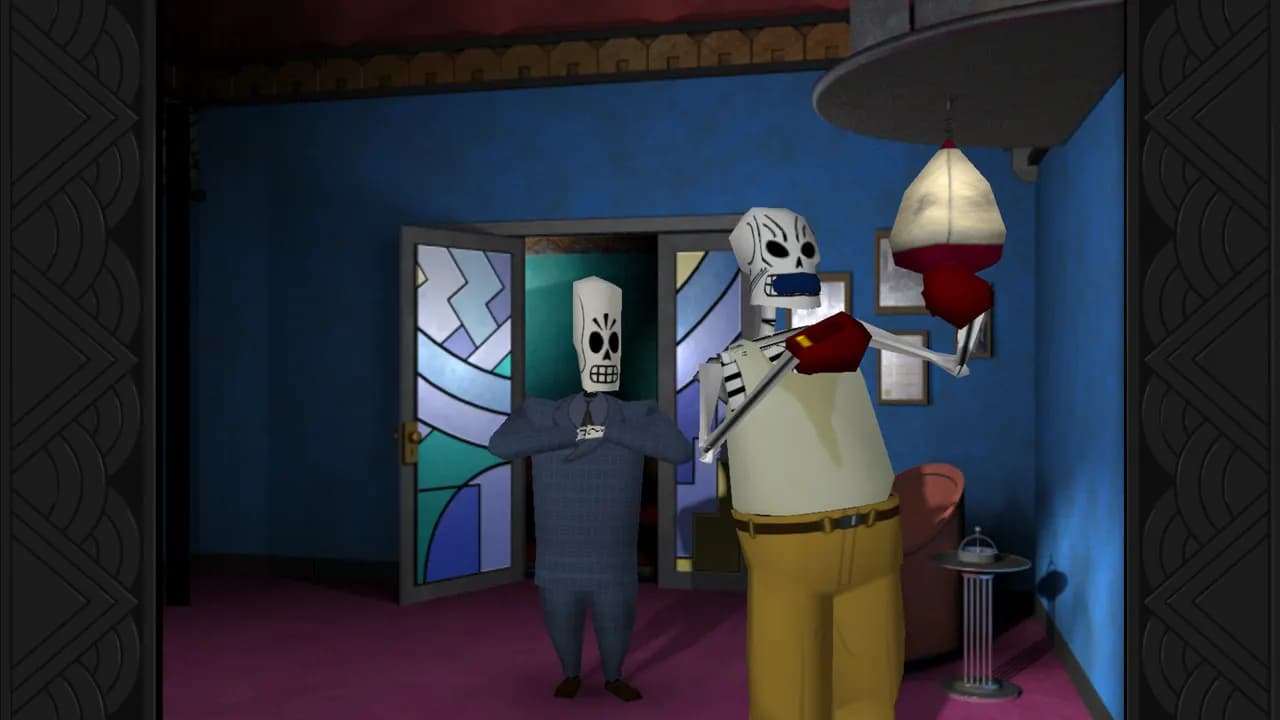 GRIM FANDANGO REMASTERED Steam — zrzut ekranu 1 z 5