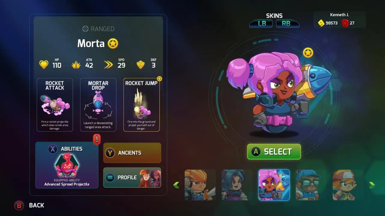 NEXT UP HERO Steam — zrzut ekranu 5