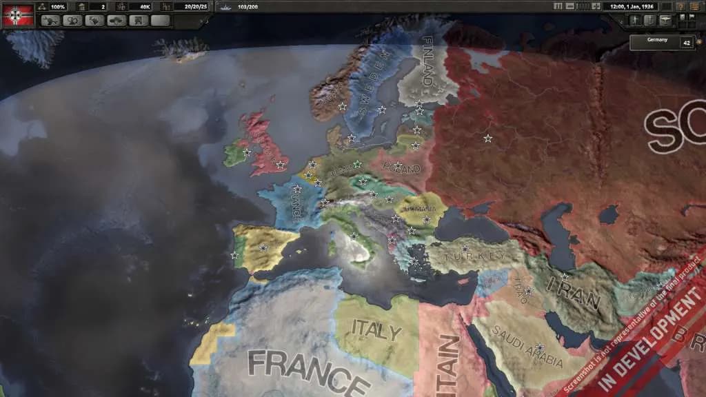 Hearts of Iron IV: Cadet Edition STEAM KLUCZ — zrzut ekranu 1 z 6