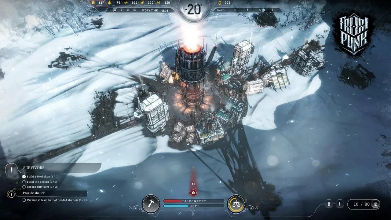Frostpunk STEAM KLUCZ — zrzut ekranu 4