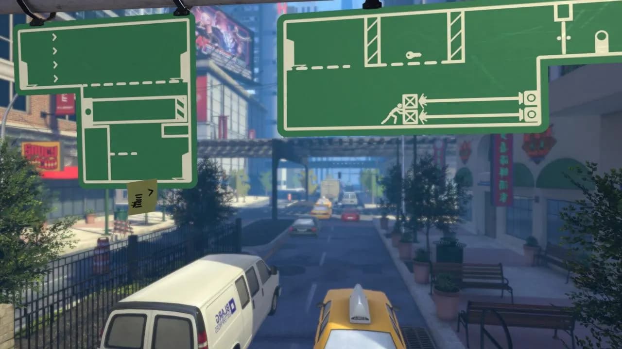 The Pedestrian STEAM KLUCZ — zrzut ekranu 1 z 6