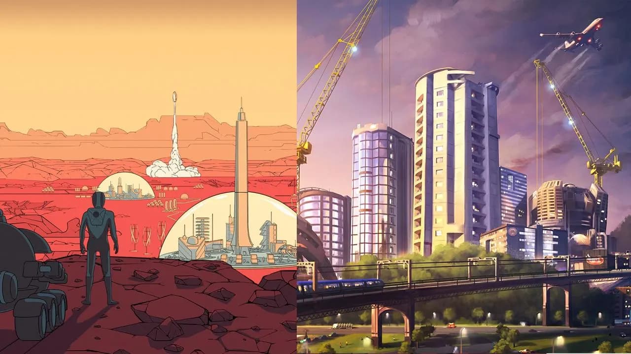 CITIES SKYLINES + SURVIVING MARS Xbox One & Series X/S — zrzut ekranu 4