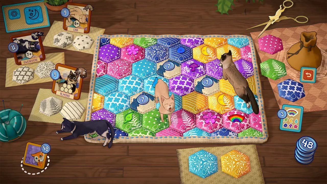 Quilts and Cats of Calico STEAM KLUCZ — zrzut ekranu 1 z 6