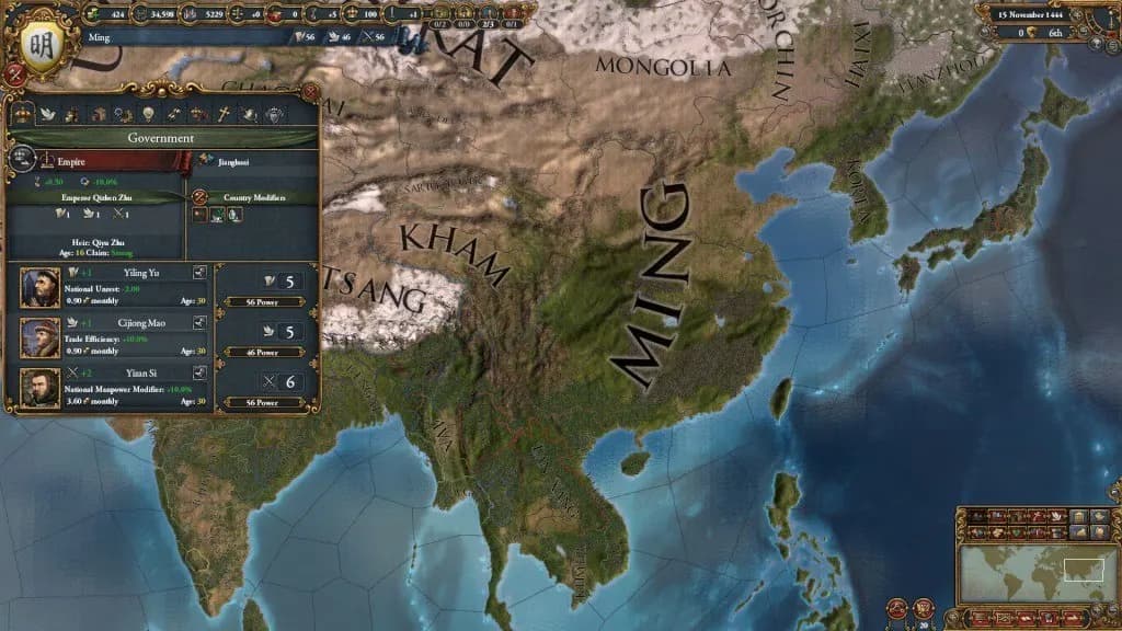 Europa Universalis IV Digital Extreme Edition — zrzut ekranu 3