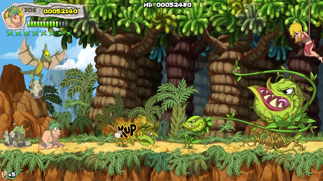 NEW JOE & MAC CAVEMAN NINJA Xbox Series X/S — zrzut ekranu 2
