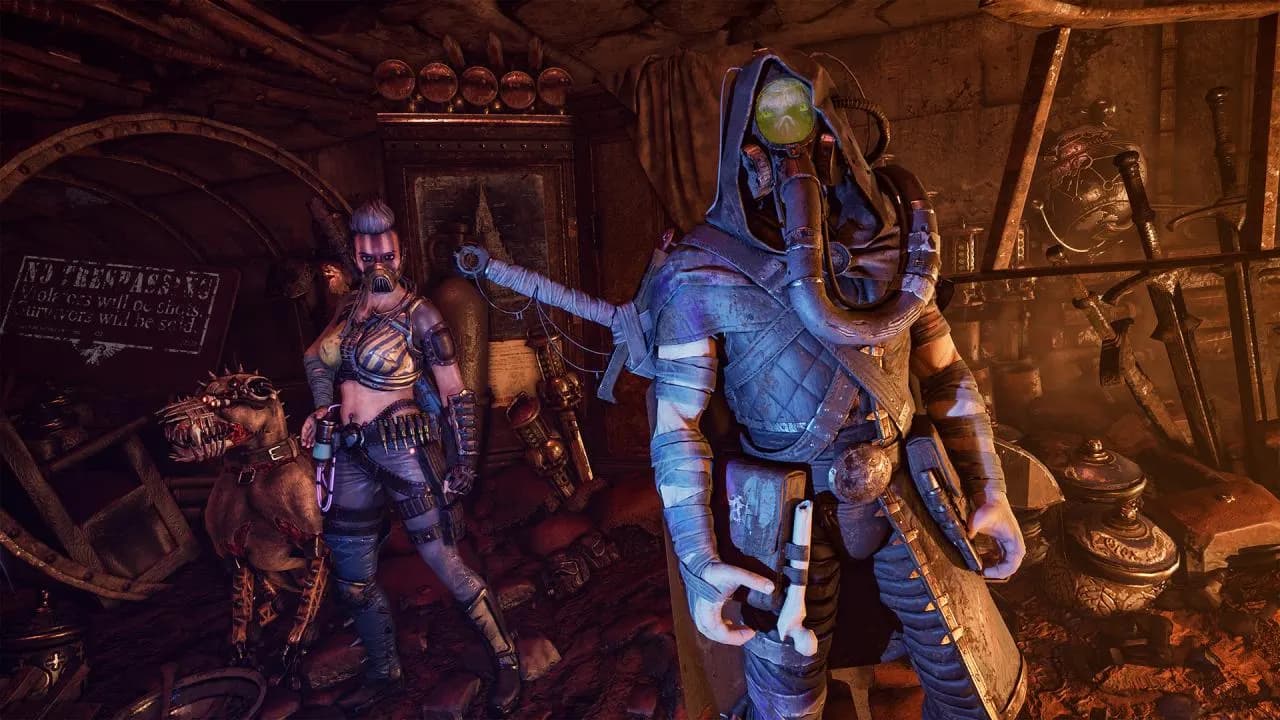 NECROMUNDA: HIRED GUN Xbox One & Series X/S — zrzut ekranu 1 z 5