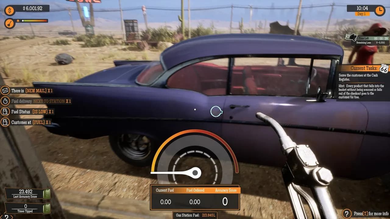 Gas Station Simulator STEAM KLUCZ — zrzut ekranu 1 z 6