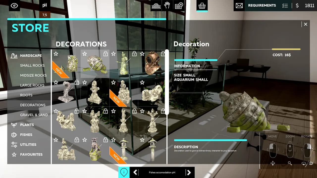 AQUARIUM DESIGNER Steam — zrzut ekranu 4