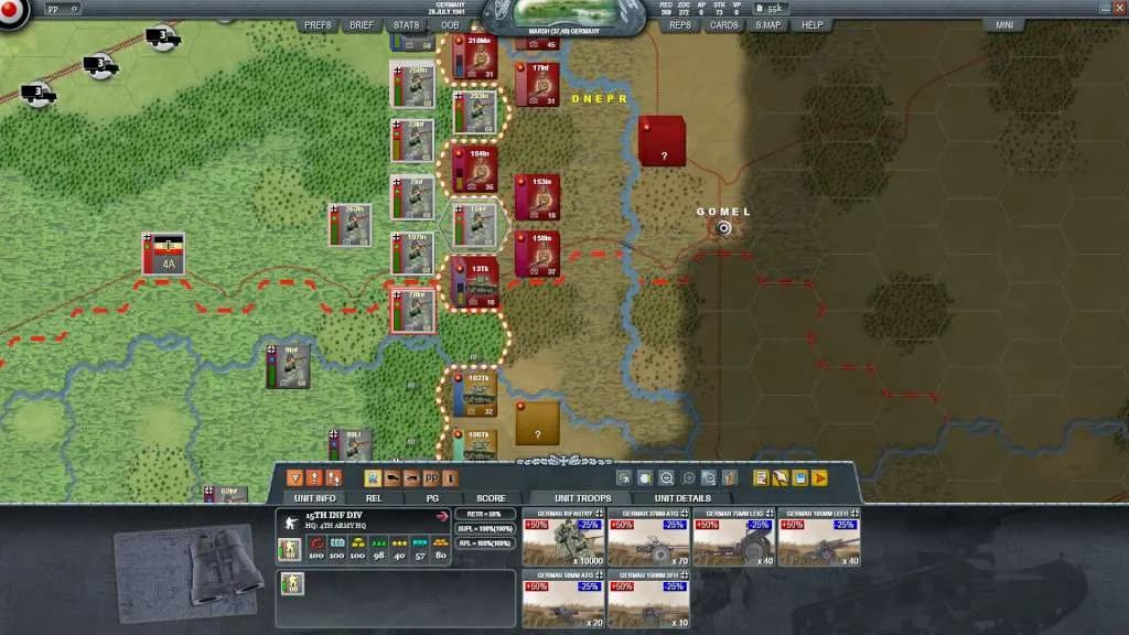 DECISIVE CAMPAIGNS BARBAROSSA Steam — zrzut ekranu 3