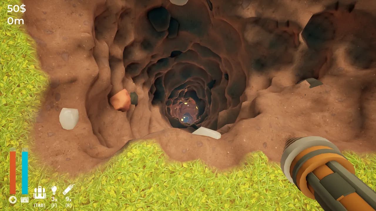 A Game About Digging A Hole STEAM KLUCZ — zrzut ekranu 1 z 6