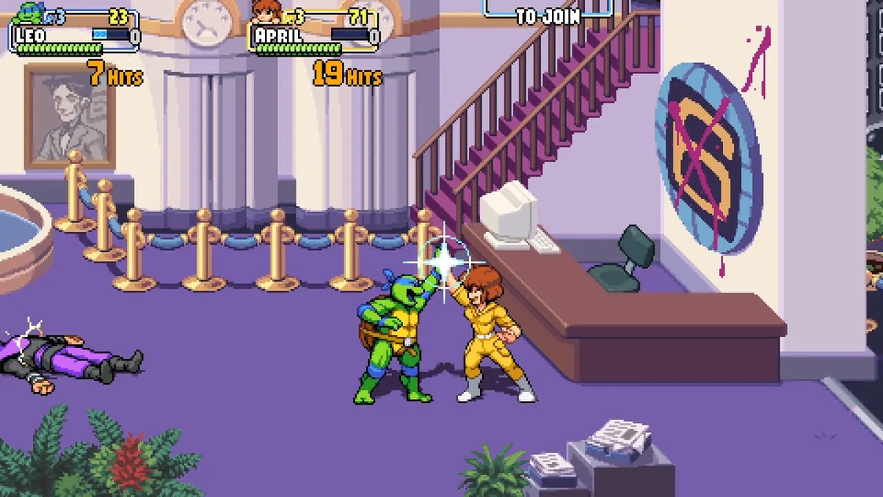 Teenage Mutant Ninja Turtles: Shredder's Revenge STEAM KLUCZ — zrzut ekranu 2