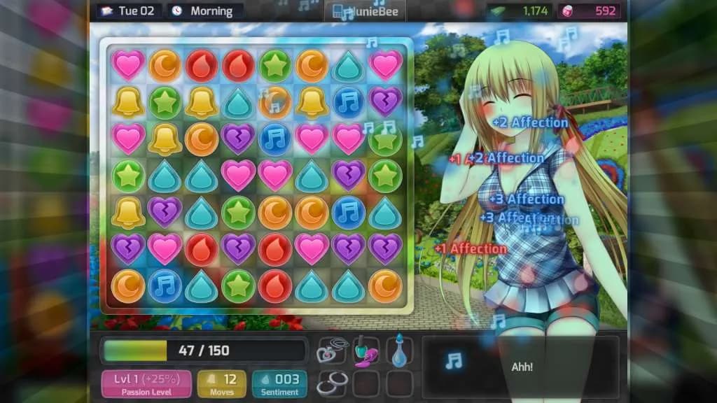 HuniePop — zrzut ekranu 5
