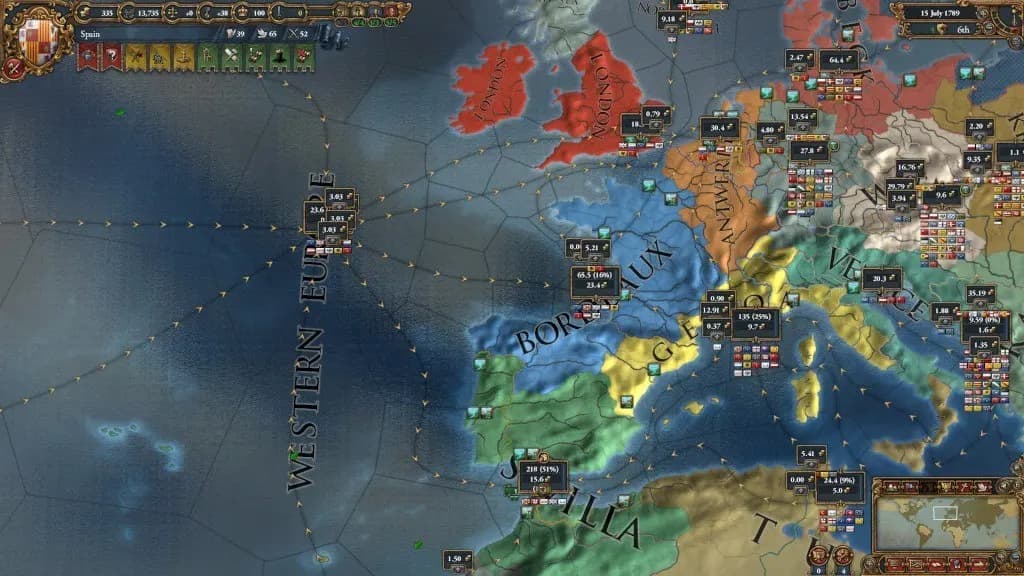 EUROPA UNIVERSALIS IV WEALTH OF NATIONS Steam — zrzut ekranu 6