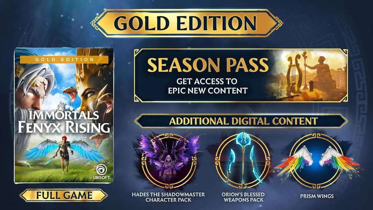 IMMORTALS FENYX RISING GOLD EDITION Xbox One & Series X/S — zrzut ekranu 1 z 6